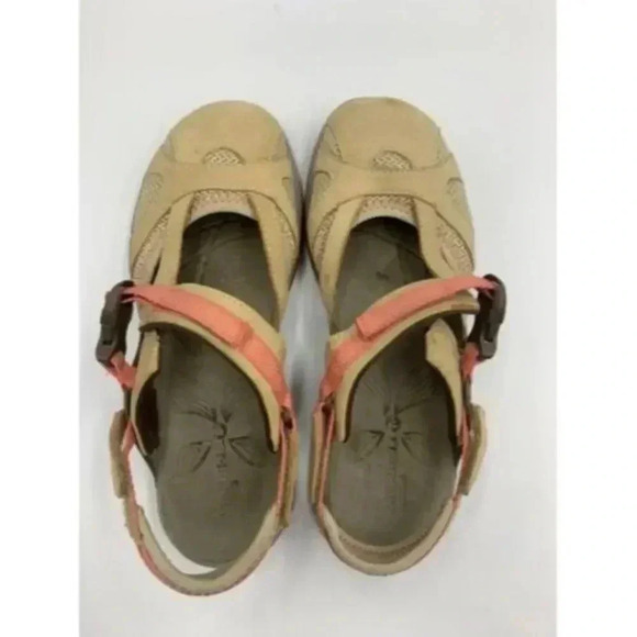 Merrell j65262 Tan Azura Wrap Sport Waterproof Leather Maryjane Sandals Sz 6 US - Picture 5 of 8